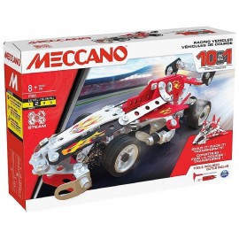 KIT CONSTRUCTION VÉHICULES DE COURSE - 225 PIÈCES - MECCANO 10EN1 NIVEAU 2-3701405829919-Lilojouets-Questembert-Muzillac-Morbiha