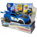 VOITURE DE PATROUILLE 32CM SONS ET LUMIÈRES DE CHASE - PAT PATROUILLE