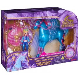 CHEVAL RIVER LUMINEUX ET ISABEL 13CM - L'ÉCOLE DES LICORNES - UNICORN ACADEMY-0681147103016-Lilojouets-Questembert-Muzillac-Morb