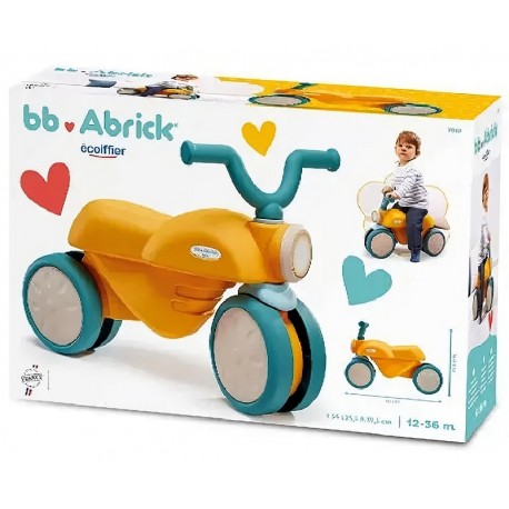 MA PREMIÈRE MOTO ABRICK - A PARTIR DE 12 MOIS - ECOIFFIER-3280250079491-Lilojouets-Questembert-Muzillac-Morbihan