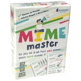 JEU MIME MASTER - LE JEU OU IL FAUT FAIRE MIMER - A PARTIR DE 8 ANS-3770022054295-Lilojouets-Questembert-Muzillac-Morbihan