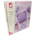 COFFRET BONNET A TRICOTER PETIT CHAT - DÈS 8 ANS - LES ATELIERS DÉCO JANOD