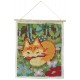 Coffret canevas petit renard 21x15cm - dÈs 8 ans - les ateliers dÉco janod-3700217390327-lilojouets-questembert-muzillac-morbiha