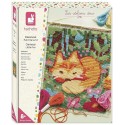 COFFRET CANEVAS PETIT RENARD 21x15CM - DÈS 8 ANS - LES ATELIERS DÉCO JANOD