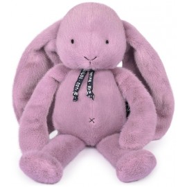 PELUCHE LAPIN MÉLOÉ PARME GUIMAUVE 37CM - MAÏLOU - FABRICATION FRANÇAISE-3701221503291-Lilojouets-Questembert-Muzillac-Morbihan