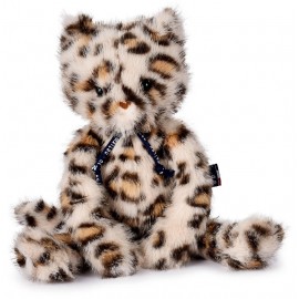 PELUCHE CHAT MÉLOÉ LÉOPARD 37 CM - MAÏLOU - FABRICATION FRANÇAISE-3701221503390-Lilojouets-Questembert-Muzillac-Morbihan