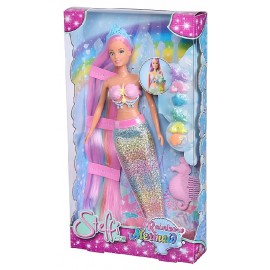 POUPEE STEFFI SIRÈNE 29CM AVEC LONGS CHEVEUX ARC-EN-CIEL-4006592079161-Lilojouets-Questembert-Muzillac-Morbihan