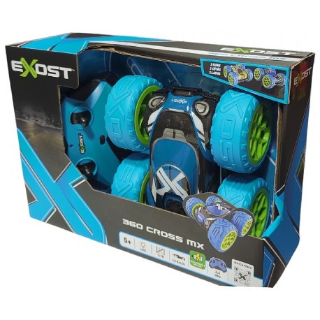 VOITURE 360 CROSS MX 17CM RADIOCOM. 2.4GHZ SUR BATTERIE ASST - EXOST SILVERLIT-4891813547730-Lilojouets-Questembert-Muzillac-Mor