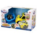 VOITURE RADIOCOM. CROSSROAD FOLLOW ME 20CM AVEC VOLANT - TOOKO JUNIOR