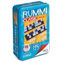 JEU RUMMI DE VOYAGE - BOITE MÉTAL 106 PIÈCES - STYLE PETIT RUMMIKUB - CAYRO