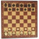 Coffret jeu d'Échecs pliable en bois - plateau 30x30cm deluxe - ambassador-4897049305632-lilojouets-questembert-muzillac-morbiha