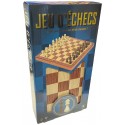 COFFRET JEU D'ÉCHECS PLIABLE EN BOIS - PLATEAU 30X30CM DELUXE - AMBASSADOR