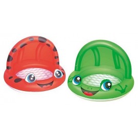 PISCINETTE AVEC AUVENT GONFLABLE 97CM ASST - Jouets56.fr - Magasins Jouets SAJOU du Morbihan en Bretagne