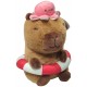 Peluche capybara natation 25cm avec bouÉe peluche asst-5050565949837-lilojouets-questembert-muzillac-morbihan