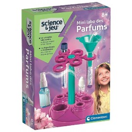 COFFRET MINI LABO DES PARFUMS - SCIENCE&JEU LABORATOIRE - CLEMENTONI-8005125528127-Lilojouets-Questembert-Muzillac-Morbihan
