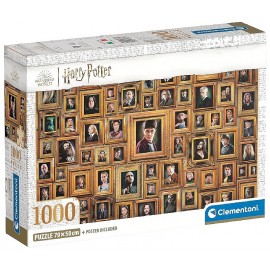 PUZZLE HARRY POTTER PORTRAITS 1000 PIÈCES 50X70CM AVEC POSTER - CLEMENTONI-8005125397860-Lilojouets-Questembert-Muzillac-Morbiha