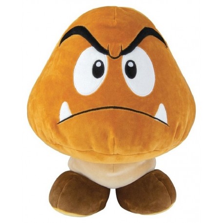 PELUCHE COUSSIN GOOMBA 35CM MEGA TÊTE - SUPERMARIO MOCCI MOCCHI-0053941129903-Lilojouets-Questembert-Muzillac-Morbihan
