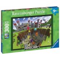 PUZZLE DÉCOUPE MINECRAFT - 300 PIÈCES XXL 49X36CM - RAVENSBURGER