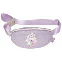 PETIT SAC BANANE MAUVE PAILLETÉ - YLVI LA LICORNE - DEPESCHE