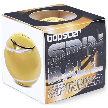 BOPSTER SPIN BALL SPINNER GOLD - BOULE MÉTAL 4CM ANTI-STRESS FIDGET-5060459746947-Lilojouets-Questembert-Muzillac-Morbihan