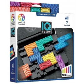 JEU IQ FLOW - JEU DE LOGIQUE 120 CHALLENGES A PARTIR DE 7 ANS - SMARTGAMES-5414301527879-Lilojouets-Questembert-Muzillac-Morbiha