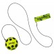 Balle de rebond jaune 6cm - bracelet et corde Élastique 120cm - moon ball waboba-0840001933057-lilojouets-questembert-muzillac-m