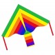 Cerf-volant delta rainbow 85x42cm 1 fil 25m - ecoline-4031169121004-lilojouets-questembert-muzillac-morbihan
