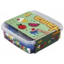BOITE 600 MAXI PERLES A REPASSER AVEC 1 PLAQUE - HAMA MAXI