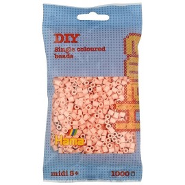 SACHET 1000 PERLES COULEUR PÊCHE - PERLES A REPASSER HAMA MIDI-0028178207786-Lilojouets-Questembert-Muzillac-Morbihan