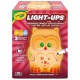 Personnage chouette lumineux a coloriee - crayola-0071662078508-lilojouets-questembert-muzillac-morbihan