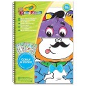 CAHIER DE COLORIAGE FLIP BOOK MIX&MATCH AVEC STICKERS - CRAYOLA MINIKIDS