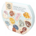 JEU DE PÊCHE A LA LIGNE AVEC 10 POISSONS EN BOIS AIMANTÉS - SPEEDY MONKEY