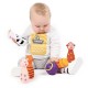 Jeu de quilles souples animaux - 5 quilles 14cm avec balle - dÈs 10 mois - ludi-3550839934559-lilojouets-questembert-muzillac-mo
