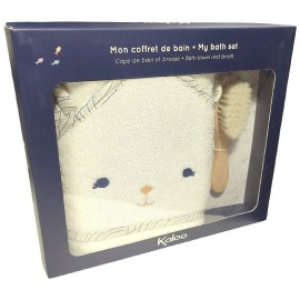 MON COFFRET DE BAIN AVEC CAPE DE BAIN ET BROSSE - KALOO PETIT CALME-3666502110080-Lilojouets-Questembert-Muzillac-Morbihan