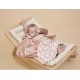 Couverture doudou 70x80cm lapin terracotta - kaloo lapinoo-3666502180311-lilojouets-questembert-muzillac-morbihan