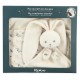 Couverture doudou 70x80cm lapin crÊme - kaloo lapinoo-3666502180328-lilojouets-questembert-muzillac-morbihan