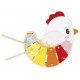 Xylo poulette - xylophone plateau 23x23x4cm - dÈs 12 mois - janod-3700217333355-lilojouets-questembert-muzillac-morbihan