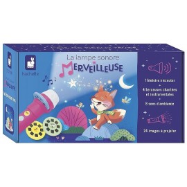 LAMPE SONORE FAIS DE BEAUX RÊVES - 1 HISTOIRE 4 BERCEUSES 8 SONS 24 IMAGES JANOD-3700217346812-Lilojouets-Questembert-Muzillac-M