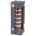 BATON DE PLUIE EN BOIS 18CM - ÉVEIL SONORE - DÈS 6 MOIS - GAMME CONFETTI JANOD