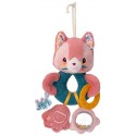 PELUCHE ANNEAU HOCHET TISSU MULTI-ACTIVITÉS JEANNE LE CHAT - LILLIPUTIENS