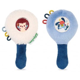 HOCHETS MARACAS EN TISSU 12CM - DÈS 3 MOIS - LILLIPUTIENS-5414834836790-Lilojouets-Questembert-Muzillac-Morbihan