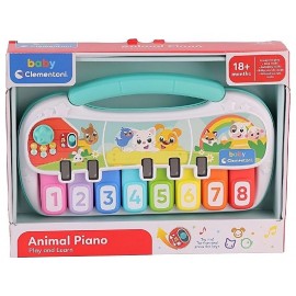 CLAVIER ANIMAL PIANO 8 TOUCHES - BABY CLEMENTONI-8005125179015-Lilojouets-Questembert-Muzillac-Morbihan