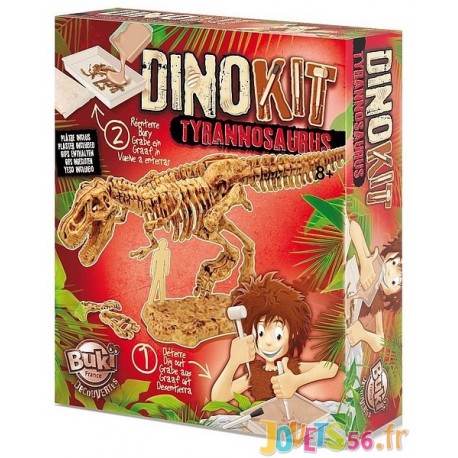 DINOKIT TYRANNOSAURUS - Jouets56.fr - Magasins Jouets SAJOU du Morbihan en Bretagne