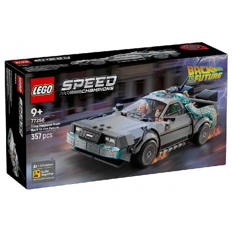77256 VOITURE DELOREAN RETOUR VERS LE FUTUR - 357 PIÈCES - LEGO SPEED CHAMPIONS-5702018068229-Lilojouets-Questembert-Muzillac-Mo
