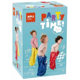 JEU DE COURSE EN SAC - COFFRET DE 4 SACS COLORÉS DÈS 4 ANS - APLI KIDS-8410782195610-Lilojouets-Questembert-Muzillac-Morbihan