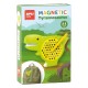 Mini ardoise a billes magnÉtiques dino tyrannosaure avec clip d'accroche-8410782203131-lilojouets-questembert-muzillac-morbihan