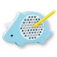 Mini ardoise a billes magnÉtiques dino tricÉratops avec clip d'accroche-8410782203148-lilojouets-questembert-muzillac-morbihan