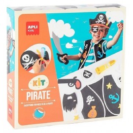 COFFRET CRÉATIF DÉGUISEMENT PIRATE - DÈS 5 ANS - APLI KIDS-8410782203612-Lilojouets-Questembert-Muzillac-Morbihan
