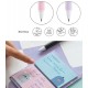 Pack 2 stylos tigre rose et chat violet - Écriture bleue gel effaÇable - -8422593119891-lilojouets-questembert-muzillac-morbihan