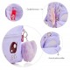 Petit sac a dos mauve lapin 26x20x9cm - 2 compartiments - back2fun-8422593194676-lilojouets-questembert-muzillac-morbihan